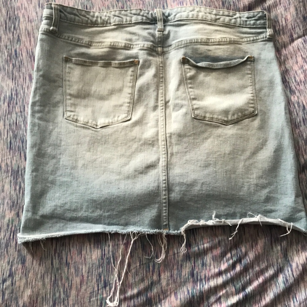 Vintage Jean Skirt